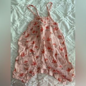 Angel Dear Tie Back Romper
